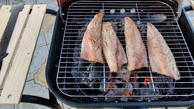 Скумбрия BBQ гриль. Сочная скумбрия.Рецепт Скумбрий смотреть онлайн