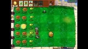 играем в игру растение против зомби лёдо стрел