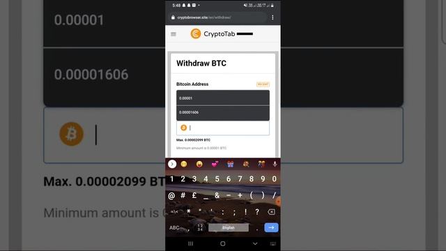 CRYPTO BROWSER || FREE WITHDRWAL || WITHOUT LOOSING BATTERY POWER || INSTANT WITHDRWAL ||LINK AT DE