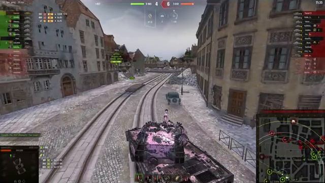 Тяжёлые танки в деле!