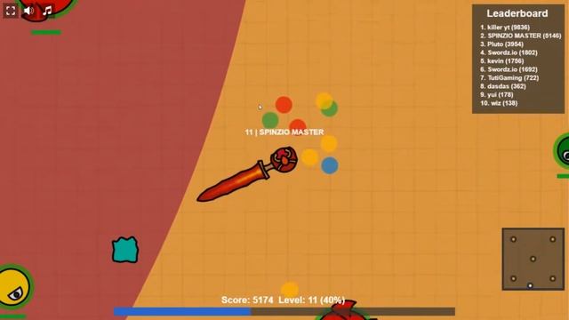 ИГРАЮ В СВОРДЗ.ИО И ПЫТАЮСЬ ВЫЙТИ НА ПЕРВОЕ МЕСТО!!!!|SPINZIO MASTER смотреть онлайн