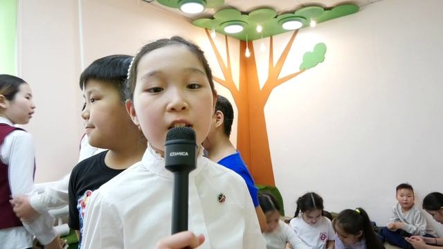 Репортаж Сайааны Москвитиной о открытие игровых зон в дестком центре Еркен