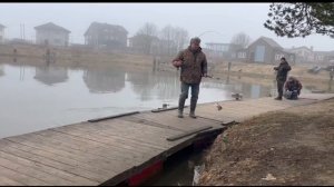 хороший утренний клёв форели