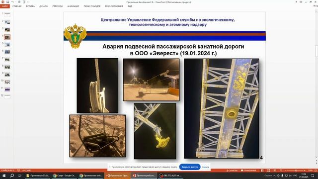 Публичное мероприятие с подконтрольными субъектами в I квартале 2025 года (ЦУ Ростехнадзора)