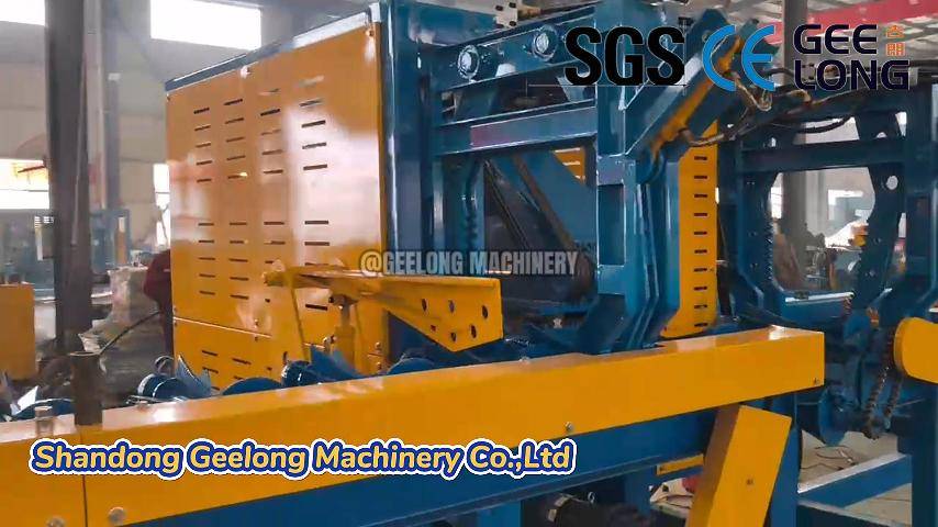 Автоматическая линия сегментной резки бревен, машина для резки бревен смотреть онлайн