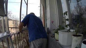 Работа на балконе продолжаем .
