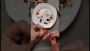МК роспись лица / ватная игрушка / DIY face painting
Баба-Яга ❤️ (часть 2)