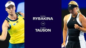 22.03.24. Клара Таусон - Елена Рыбакина. WTA 1000 Miami. Clara Tauson - Elena Rybakina