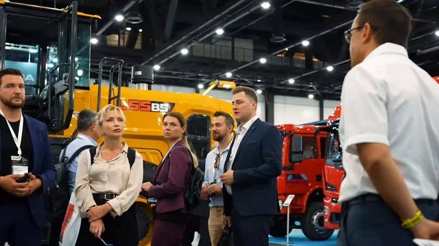 Работа на стенде "НАК Машинери" на ECT 2024