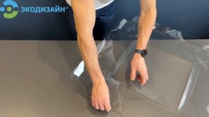 Сборка экрана модели Планар Лайт для потолочного кондиционера (Патент № 139372)