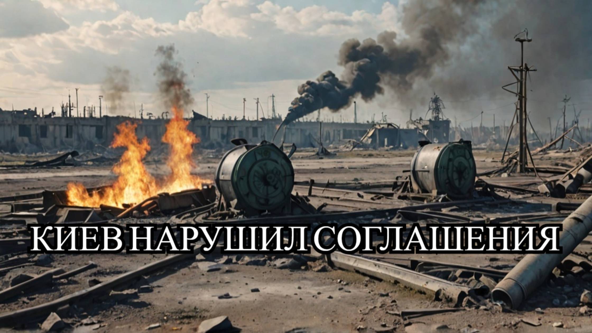 ВСУ уничтожили газоизмерительную станцию «Суджа»: Киев нарушил договорённости Джидды смотреть онлайн