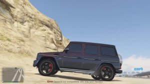 Mercedes-Benz G65 AMG самый мощный гелик в мире 539км в час в GTA 5
