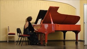 К.Дебюсси "Менуэт" из Маленькой сюиты 
Людмила Бархатнова, Ирина Кобызова