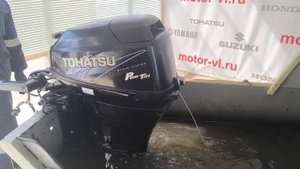Запуск двигателяTohatsu 15