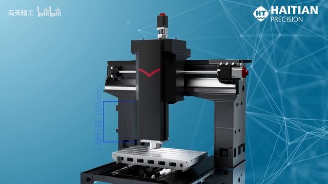 HISION Haitian precision 
GUe6II Plus - двухколонные портальные обрабатывающие центры с ЧПУ