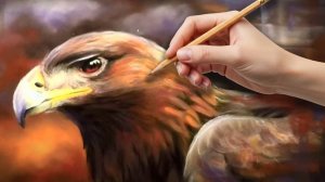 🦅 Реалистичный ОРЁЛ 🎨 | Пошаговый релакс-МК