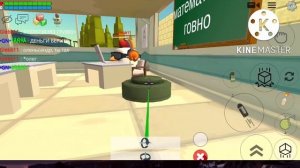 😂ПРАНКИ НАД УЧИТЕЛЕМ В ЧИКЕН ГАН! | Chicken Gun