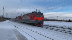 Сборник поездов РЖД - грузовой, пассажирский, почтовый, снегоочиститель