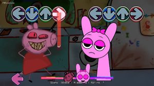 FNF Sprunki все фазы в норме vs Peppa.exe Поет Бекон. FNF Friday Night Funkin'