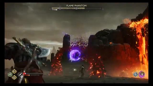 God of War Ragnarök How to Beat Flame Phantom смотреть онлайн