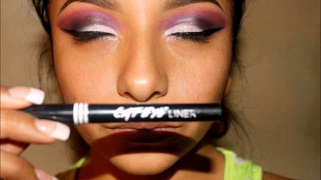 PINK SILVER BLACK MAKEUP TUTORIAL | LIVMakeup