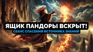 ЯЩИК ПАНДОРЫ ВСКРЫТ! СЕАНС СПАСЕНИЯ ИСТОЧНИКА ЗНАНИЙ