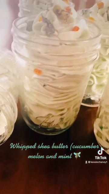 Cucumber melon whipped Shea butter