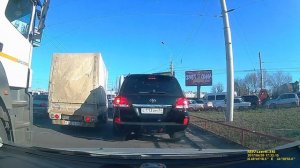Авария в пробке