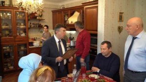 Встреча с ветераном ансамбля «Лезгинка» Омари Гаджимусаевичем Омаровым