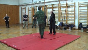 Семинар Венгрия клип 3, нагайка против ножа