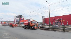 Глава Ленинского района Сергей Лукоянов проверил работу дорожных служб по уборке после зимы