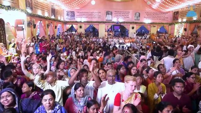 Е.С. Ниранджана Свами ISKCON Mayapur Kirtan Mela 2025  Day - 4  HH Niranjan Swami