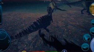 Толпа против Спинозавров, разнос спинозавров, The Cursed Isle.