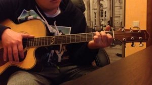 Легкая песня на гитаре(Цой-пачка сигарет )разбор песни