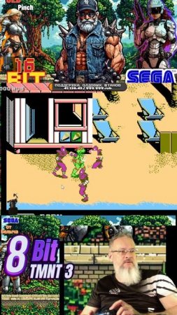 ЧЕРЕПАШКИ лео раф #8bit #dendy #tmnt