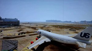 GTA. как угнать большой самолет