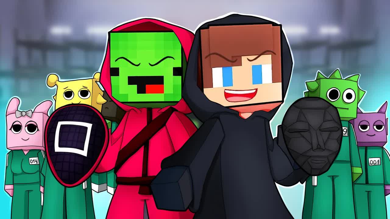 ИГРА "КАЛЬМАР" 2 СЕЗОН против СУПЕРСЕМЕЙКИ СПРУНКИ : майнкрафт мультфильм