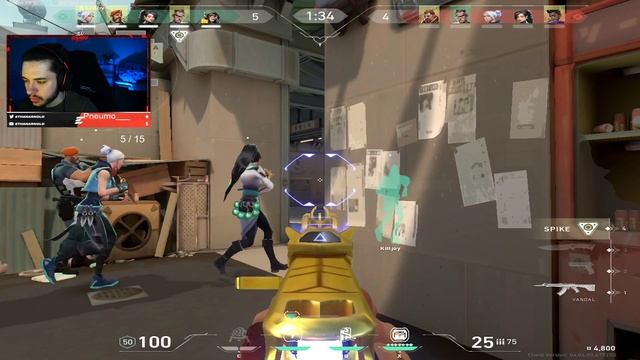 MVP! 100T ETHAN INSANE CHAMBER VALORANT GAMEPLAY [Full Match VOD] смотреть онлайн