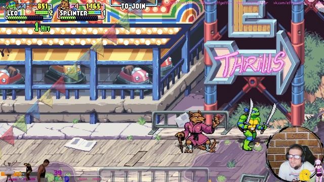 Олдовый стрим Teenage Mutant Ninja Turtles - Shredder's Revenge смотреть онлайн