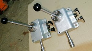 Работа механизма переключения подач фрезерного станка