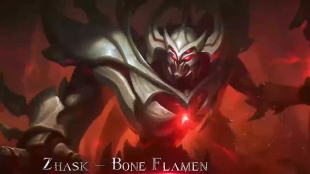 zhask bone flamen skin Mobile Legends Moving Wallpaper / Mobile legends Live Wallpaper