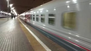 Отправление поезда Россия: Москва - Владивосток с Ярославского вокзала