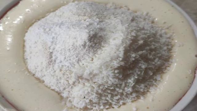 Песочное кокосовое печенье