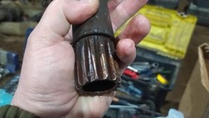 раскидали сцепление трактора Т 25