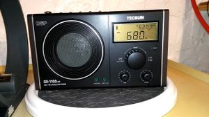 Tecsun CR-1100 DSP AM/FM Stereo Radio - AM/MW DX of WRKO @ 680 kHz from Boston, Massachusetts