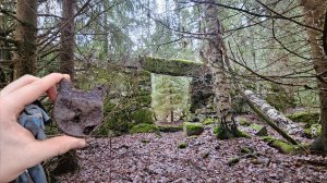 Нашел ФУНДАМЕНТ финского БОГАЧА! 100 лет его никто не трогал — находки на поверхности!