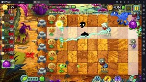 Растение против Зомби 2/PvZ2 Adventure Jurassic Marsh Day 5/Юрское Болото День 5