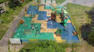 Детская площадка в городе Пересвет!