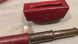 Подзорная труба J. Scott London в футляре, Vintage J.Scott London Spyglass Scope, Nautical 20129
