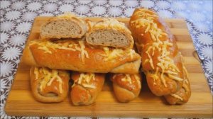 Рецепт РЖАНЫХ булочек БУЛОЧКИ рецепт Тесто на булочки Булочки к чаю с маслом к супу